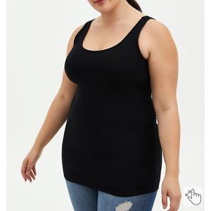 Torrid size 6 black tank top